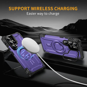 Samsung Galaxy S25/S24 Wireless Charging Compatible with MagSafe Protective Cover - Redpepper Cases