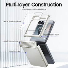 Load image into Gallery viewer, Samsung Galaxy Z Flip 6 Card Holder &amp; Hinge Protection &amp; Screen Protector - Redpepper Cases