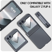 Load image into Gallery viewer, Samsung Galaxy Z Flip 6 Card Holder &amp; Hinge Protection &amp; Screen Protector - Redpepper Cases