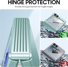 Load image into Gallery viewer, Samsung Galaxy Z Flip 6 Card Holder &amp; Hinge Protection &amp; Screen Protector - Redpepper Cases