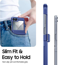 Load image into Gallery viewer, Samsung Galaxy Z Flip 6 Card Holder &amp; Hinge Protection &amp; Screen Protector - Redpepper Cases