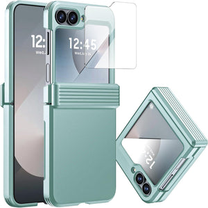 Samsung Galaxy Z Flip 6 Card Holder & Hinge Protection & Screen Protector - Redpepper Cases
