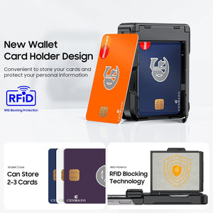 Samsung Galaxy Z Flip 6 Card Holder & Hinge Protection & Screen Protector - Redpepper Cases