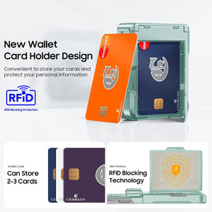 Samsung Galaxy Z Flip 6 Card Holder & Hinge Protection & Screen Protector - Redpepper Cases
