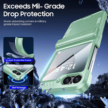 Load image into Gallery viewer, Samsung Galaxy Z Flip 6 Card Holder &amp; Hinge Protection &amp; Screen Protector - Redpepper Cases
