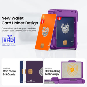 Samsung Galaxy Z Flip 6 Card Holder & Hinge Protection & Screen Protector - Redpepper Cases