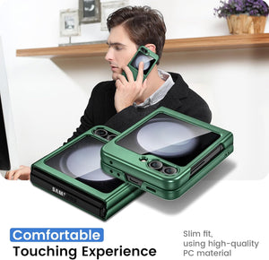 Samsung Galaxy Z Flip 6 Hard PC Ultra - Thin Anti - Scratches Wireless Charging Protective Phone Case - Redpepper Cases