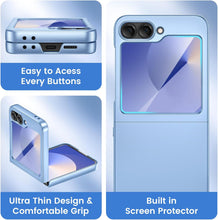 Load image into Gallery viewer, Samsung Galaxy Z Flip 6 Hard PC Ultra - Thin Anti - Scratches Wireless Charging Protective Phone Case - Redpepper Cases