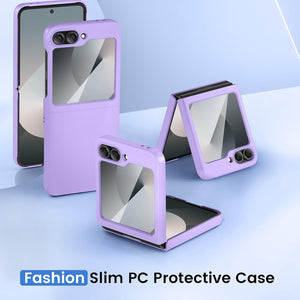 Samsung Galaxy Z Flip 6 Hard PC Ultra - Thin Anti - Scratches Wireless Charging Protective Phone Case - Redpepper Cases