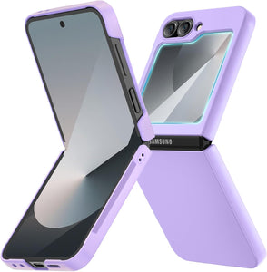 Samsung Galaxy Z Flip 6 Hard PC Ultra - Thin Anti - Scratches Wireless Charging Protective Phone Case - Redpepper Cases