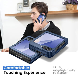 Samsung Galaxy Z Flip 6 Hard PC Ultra - Thin Anti - Scratches Wireless Charging Protective Phone Case - Redpepper Cases