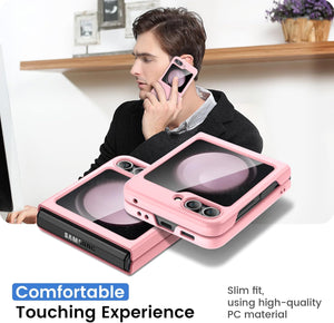 Samsung Galaxy Z Flip 6 Hard PC Ultra - Thin Anti - Scratches Wireless Charging Protective Phone Case - Redpepper Cases