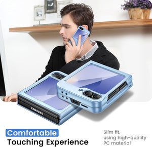 Samsung Galaxy Z Flip 6 Hard PC Ultra - Thin Anti - Scratches Wireless Charging Protective Phone Case - Redpepper Cases