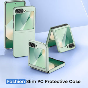 Samsung Galaxy Z Flip 6 Hard PC Ultra - Thin Anti - Scratches Wireless Charging Protective Phone Case - Redpepper Cases