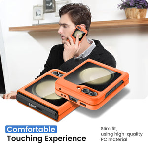 Samsung Galaxy Z Flip 6 Hard PC Ultra - Thin Anti - Scratches Wireless Charging Protective Phone Case - Redpepper Cases