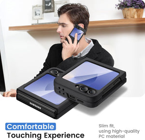 Samsung Galaxy Z Flip 6 Hard PC Ultra - Thin Anti - Scratches Wireless Charging Protective Phone Case - Redpepper Cases