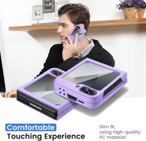Samsung Galaxy Z Flip 6 Hard PC Ultra - Thin Anti - Scratches Wireless Charging Protective Phone Case - Redpepper Cases