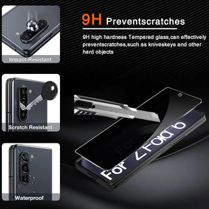 Samsung Galaxy Z Flip 6 Tempered Glass + 2 Pack Camera Lens Protector - Redpepper Cases