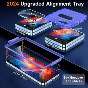 Samsung Galaxy Z Flip 6 Tempered Glass+1 Set Camera lens Protector - Redpepper Cases