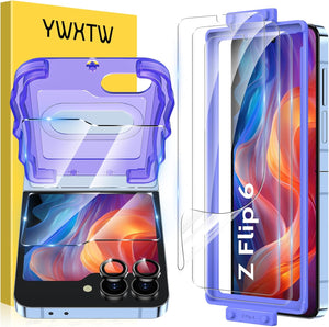 Samsung Galaxy Z Flip 6 Tempered Glass+1 Set Camera lens Protector - Redpepper Cases