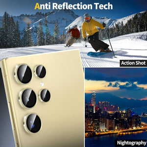 Samsung Galaxy Z Flip 6 Tempered Glass+1 Set Camera lens Protector - Redpepper Cases