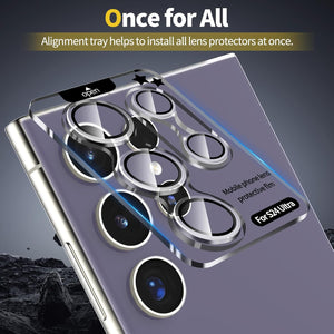 Samsung Galaxy Z Flip 6 Tempered Glass+1 Set Camera lens Protector - Redpepper Cases