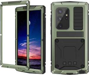 Samsung S24 Plus Aluminum Military Grade Armor Rugged Case - Redpepper Cases