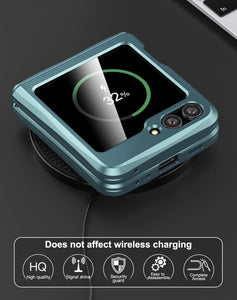 Samsung Z Flip 6 Aluminum Metal Heavy Duty Shockproof Protective Case - Redpepper Cases
