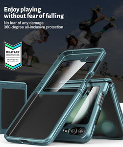 Samsung Z Flip 6 Aluminum Metal Heavy Duty Shockproof Protective Case - Redpepper Cases