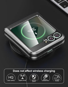 Samsung Z Flip 6 Aluminum Metal Heavy Duty Shockproof Protective Case - Redpepper Cases