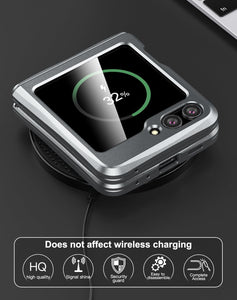 Samsung Z Flip 6 Aluminum Metal Heavy Duty Shockproof Protective Case - Redpepper Cases