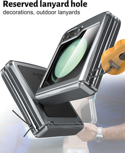 Samsung Z Flip 6 Aluminum Metal Heavy Duty Shockproof Protective Case - Redpepper Cases