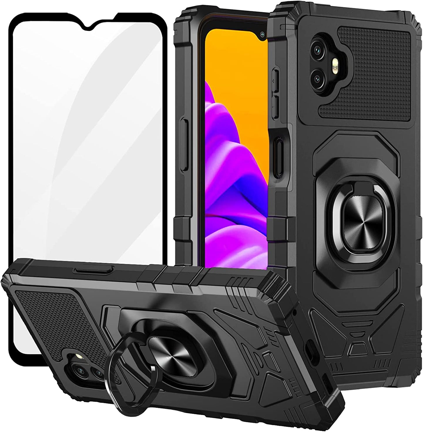 Ailiber Case Samsung Galaxy Xcover6 Pro Screen Protector Phone Cover-Blue - Redpepper Cases