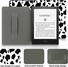 Load image into Gallery viewer, Aippdo Case 6.8” Paperwhite 11th Generation Kindle Paperwhit Black White Cows - Redpepper Cases