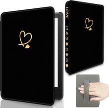 Load image into Gallery viewer, Aippdo Case 6.8” Paperwhite 11th Generation Kindle Paperwhit Black White Cows - Redpepper Cases