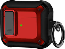 Load image into Gallery viewer, Airpod 3rd Generation Case Secure Lock Clip Case Apple AirPod 3 Case -Black - Redpepper Cases