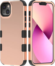 Load image into Gallery viewer, Apple iPhone 13 Pro Max, 6.7 inch, Stylish Cute Triple Layer Proof Case Purple Hibiscus - Redpepper Cases