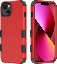 Load image into Gallery viewer, Apple iPhone 13 Pro Max, 6.7 inch, Stylish Cute Triple Layer Proof Case Purple Hibiscus - Redpepper Cases
