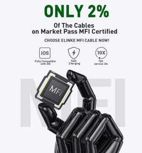 Apple MFI iPhone Charger Lightning Cable iPhone Cable - Redpepper Cases