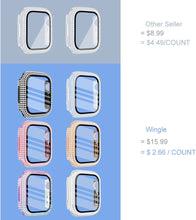 Load image into Gallery viewer, Apple Watch Case 40mm Face Cover Screen Protector Bumper Case - Redpepper Cases