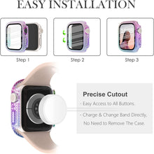 Load image into Gallery viewer, Apple Watch Case 40mm Face Cover Screen Protector Bumper Case - Redpepper Cases