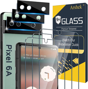 Arshek Glass Screen Protector Samsung Galaxy S22 5G, 9H Clear, Case - Redpepper Cases