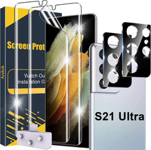 Load image into Gallery viewer, Arshek Glass Screen Protector Samsung Galaxy S22 5G, 9H Clear, Case - Redpepper Cases