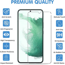 Load image into Gallery viewer, Arshek Glass Screen Protector Samsung Galaxy S22 5G, 9H Clear, Case - Redpepper Cases