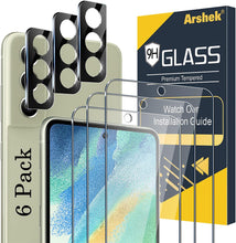 Load image into Gallery viewer, Arshek Glass Screen Protector Samsung Galaxy S22 5G, 9H Clear, Case - Redpepper Cases