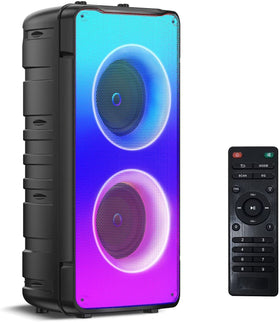 Bluetooth Speakers, 60W(80W Peak) Portable Loud Wireless Stereo Speaker - Redpepper Cases