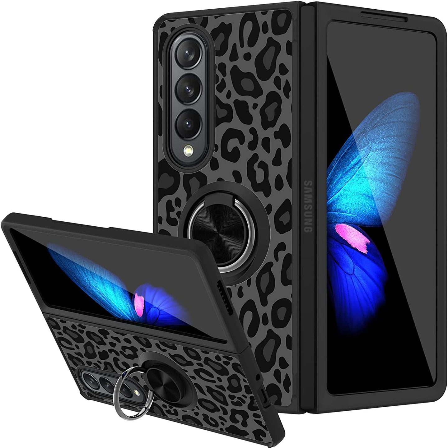 Bonoma Compatible Samsung Galaxy Z Fold 4 5G Case Butterfly - Redpepper Cases