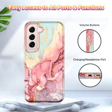 Load image into Gallery viewer, Btscase Samsung Galaxy Case Drop Protective Rose Gold Girl Covers - Redpepper Cases