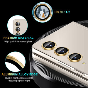 Camera Lens Protector Samsung Galaxy Z Fold 4 5G,Ultra Clear Case Tray Gold - Redpepper Cases