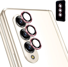 Load image into Gallery viewer, Camera Lens Protector Samsung Galaxy Z Fold 4 5G,Ultra Clear Case Tray Gold - Redpepper Cases
